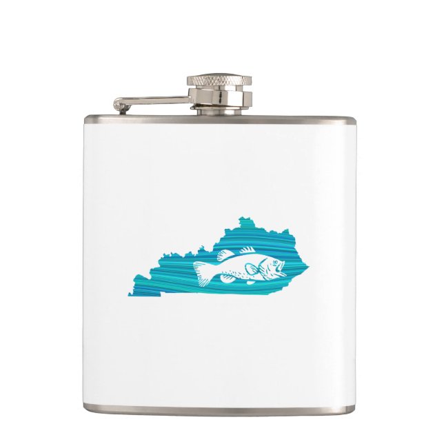 Petaca Pesca de ola de Kentucky (Anverso)
