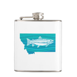Petaca Pesca de oleada de Montana