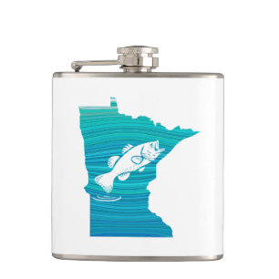 Petaca Pesca de oleadas de Minnesota