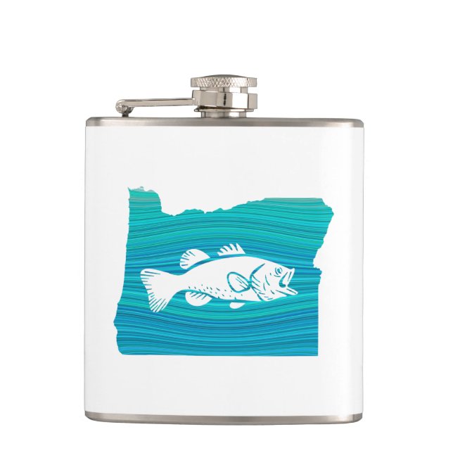 Petaca Pesca de Oregón (Anverso)
