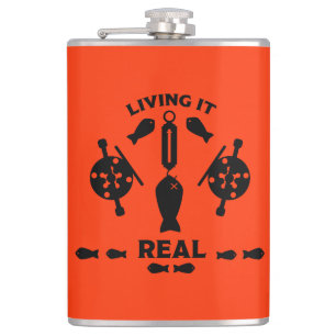 Petaca Pesca de salmón salvaje