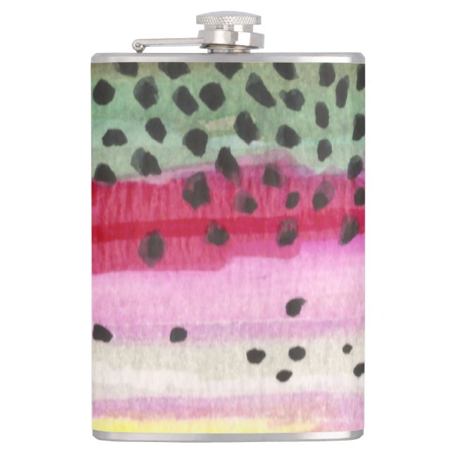 Petaca Pesca de trucha (Anverso)