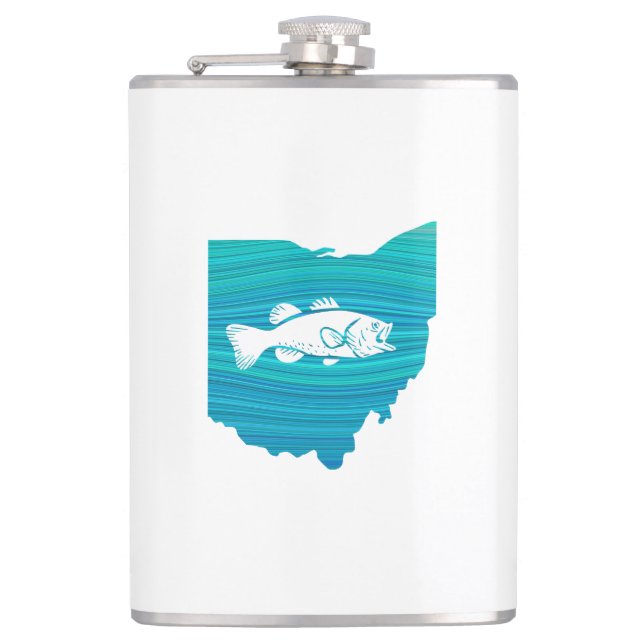 Petaca Pesca Ohio Wave (Anverso)
