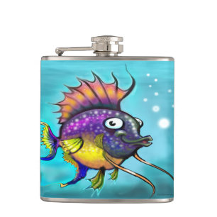 Petaca Pescado arco iris
