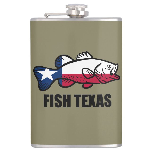 Petaca Pescado de Texas (Anverso)