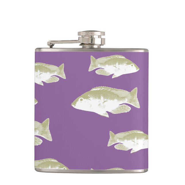 Petaca Pescado morado (Anverso)