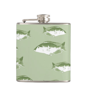 Petaca Pescado verde oliva