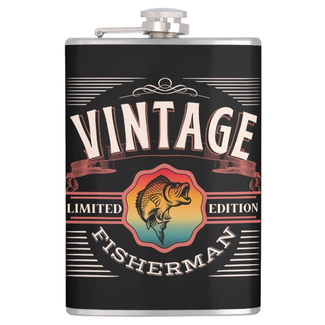 PETACA PESCADOR VINTAGE EDICIÓN LIMITADA  (Anverso)