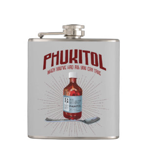 Petaca Phukitol - medicina de frustración divertida