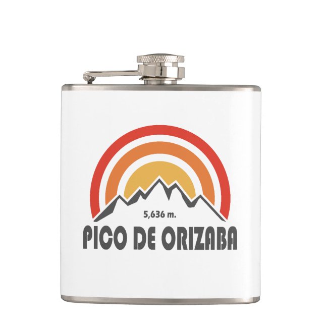 Petaca Pico de Orizaba México (Anverso)