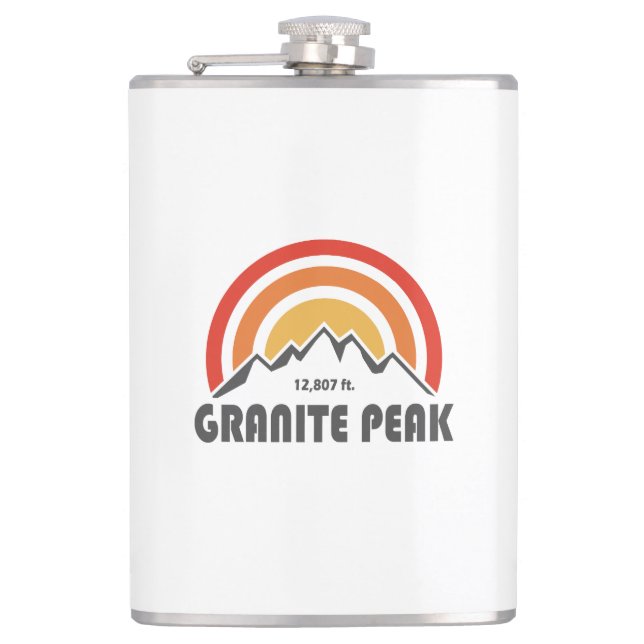 Petaca Pico granito (Anverso)