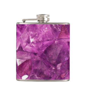 Petaca Piedra preciosa Amethyst curativa