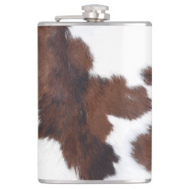 Petaca Piel de vaca de Western Brown