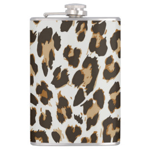 Petaca Piel leopardo: Textura vintage sin foco