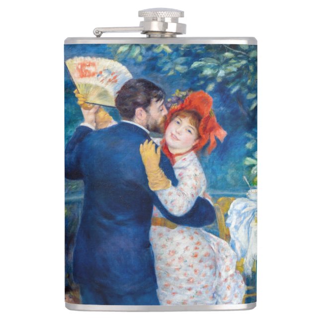 Petaca Pierre-Auguste Renoir - Baile rural (Anverso)
