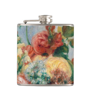 Petaca Pierre-Auguste Renoir - Flores en una plaza