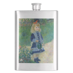 Petaca Pierre-Auguste Renoir - Una niña con una regadera