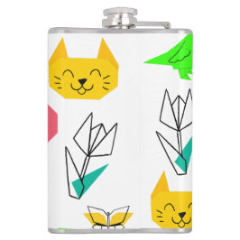 Petaca Pikitiez origami cáncer verano joya animal gato