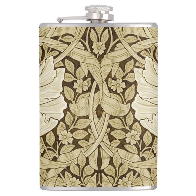 Petaca Pimpernel Gold, William Morris (Anverso)