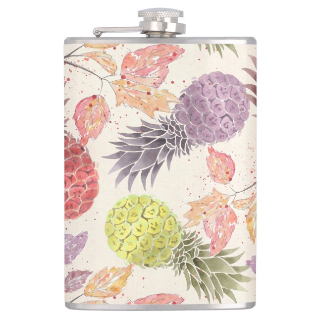 Petaca Piña, pareja dulce, fruta (Anverso)