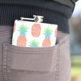 Petaca Pineapple Vinyl Wrapl Flask