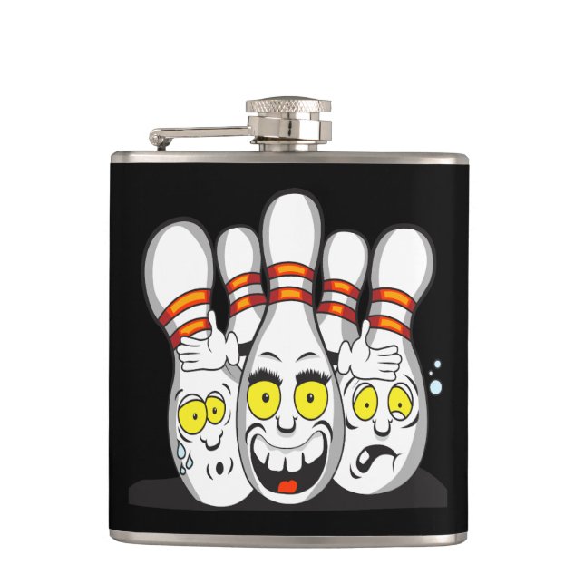 Petaca Pines de bolas con sabor, negro (Anverso)