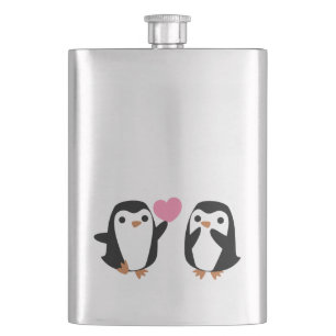 Petaca Pingüinos en amor