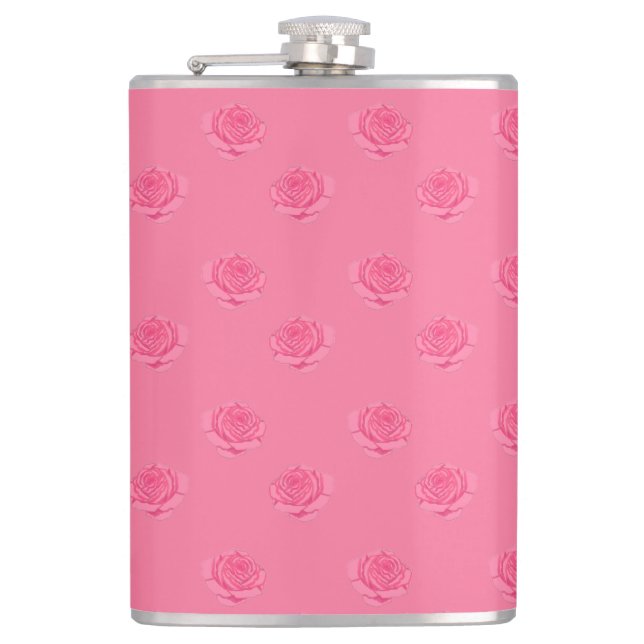 Petaca Pink roses (Anverso)