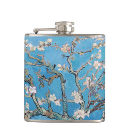 Petaca Pintura de arte de Almond Blossoms Blue Vincent va