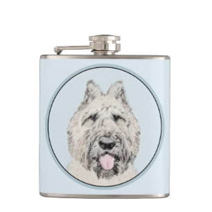 Petaca Pintura de Bouvier des Flandres - Arte original de