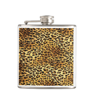 Petaca Pintura de patrón de camuflaje de puntos leopardo