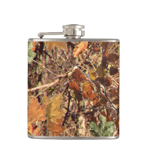 Petaca Pintura del camuflaje de Camo de la naturaleza de