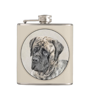 Petaca Pintura inglesa de castiff (Brindle) - Arte de per