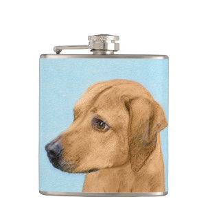 Petaca Pintura Ridgeback Rhodesiana - Arte Perro Original