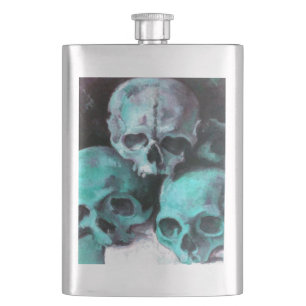 Petaca Pirámide de las calaveras después de Cezanne