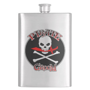 Petaca Pirate Groom Flask