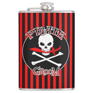 Petaca Pirate Groom Flask