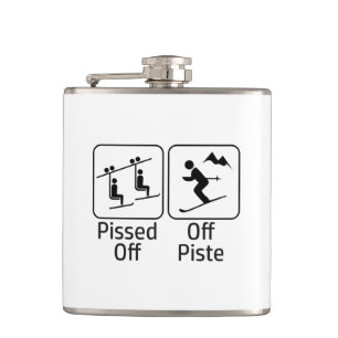 Petaca Pissed apagado de Piste