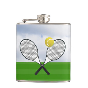 Petaca Pista de tenis y carritos de TENIS