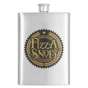 Petaca Pizza Snob - divertido amante de la pizza