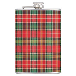 Petaca Plaid de Navidad Tradicional