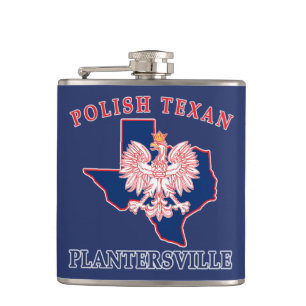 Petaca Plantersville Texan polaco