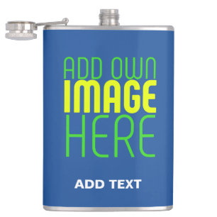 PETACA PLANTILLA DE TEXTO DE IMAGEN AZUL DE COBALT EDITAB