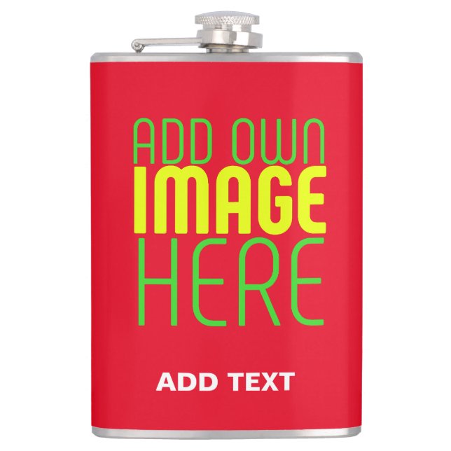 PETACA PLANTILLA DE TEXTO DE IMAGEN ROJA SIMPLE EDITABLE  (Anverso)