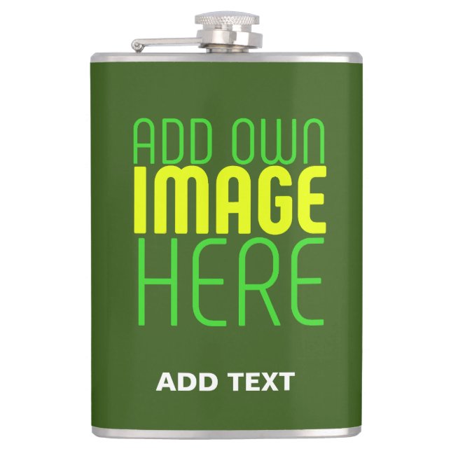PETACA PLANTILLA DE TEXTO DE IMAGEN VERDE MODERNA EDITABL (Anverso)