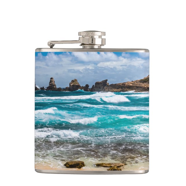 Petaca Pointe des Chateaux, Grande-Terre, Guadalupe (Anverso)