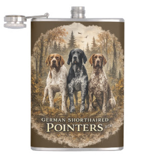 Petaca Pointer Alemán de Pelo Corto