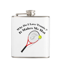 Petaca ¿Por qué amo el tenis? Me hace calor