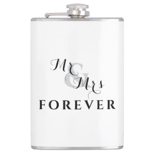 Petaca Por siempre amor Sr. y Sra. Boda Flask