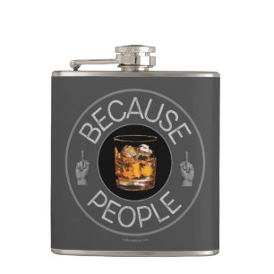 Petaca Porque la máscara de la gente (whisky)
